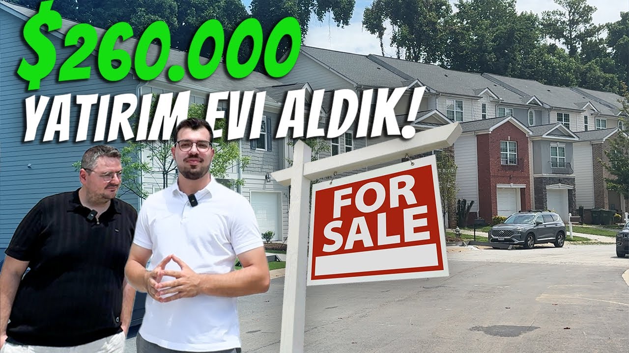 $2100 'a KİRAYA VERDİK | ATLANTA'DA YATIRIM EVİ!