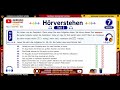 TELC B1 Hörverstehen Module 7 | Complete Listening Practice | Model Test with Answers |