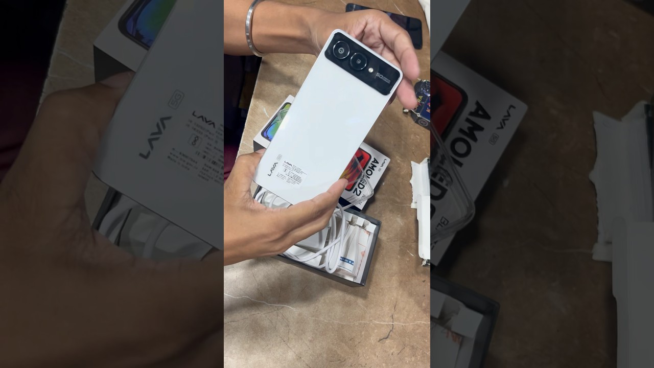 Lava Blaze Amoled 2 5G unboxing 🔥 
