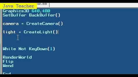 Blitz3D Tutorial 21 - Sound Part 1 (Old)