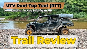 UTV Roof Top Tent Review on Commander Max XT-P
