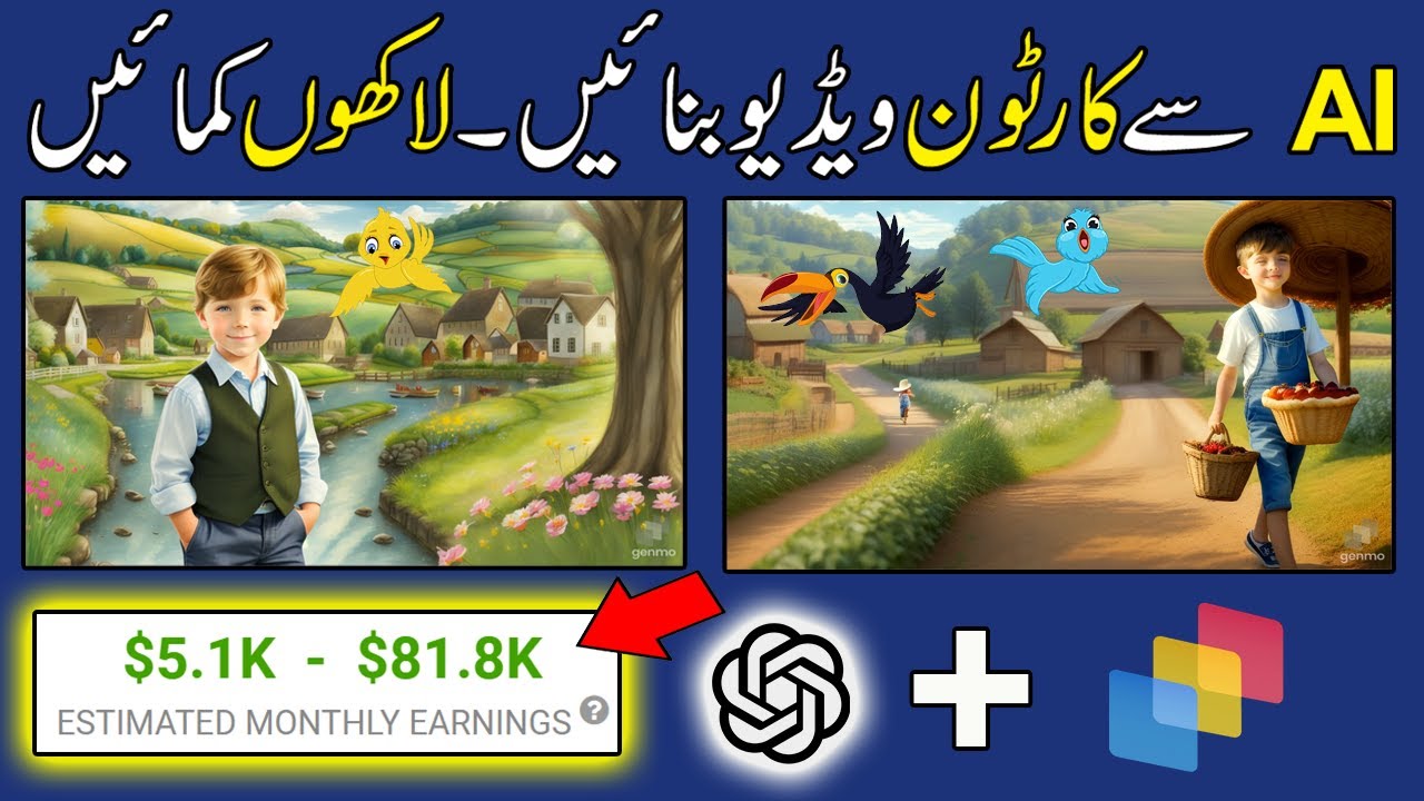 How To Create Animated Videos with Ai & ChatGPT - Animation Video Kaise ...