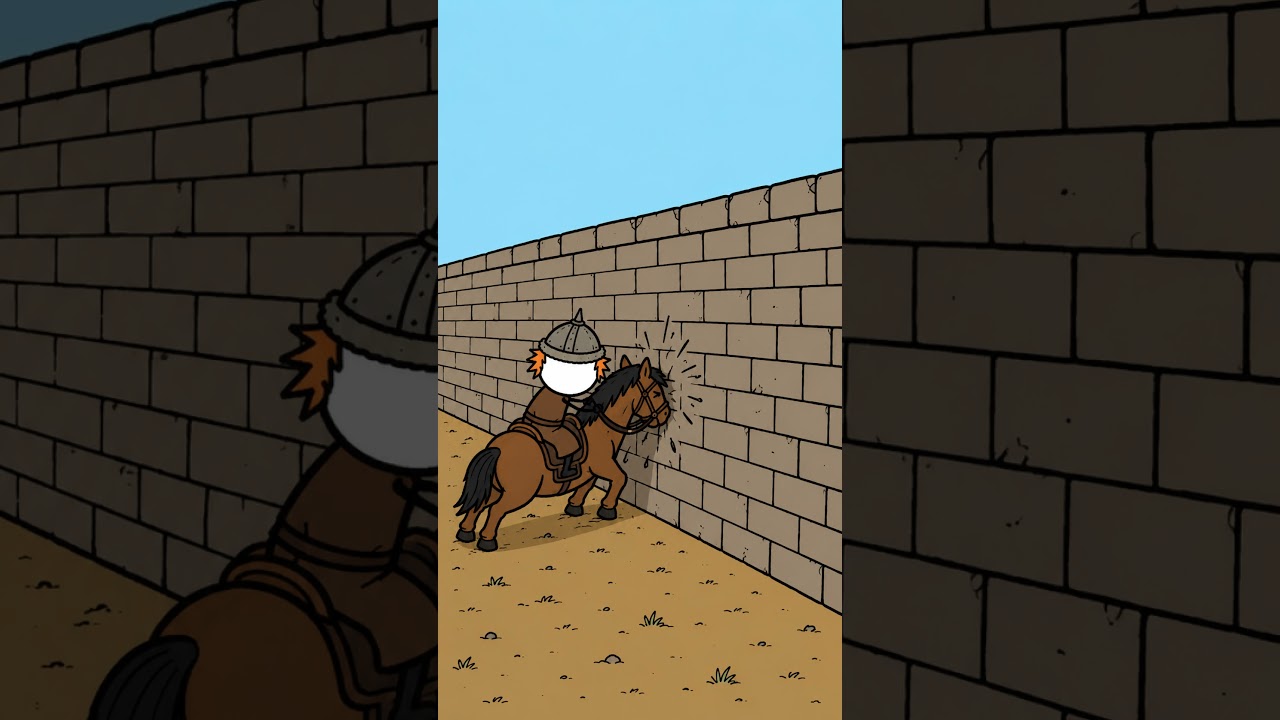 THE WALL THE MONGOLS COULD NEVER BREAK #shorts