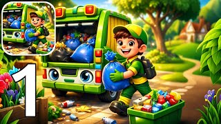 🤑Sweep & Recycle – Gameplay Walkthrough Part 1 – Turning Garbage Into Money! (iOS, Android) screenshot 4