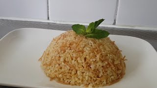 BULGUR PILAVI TARIFI| TEREYAĞLI PILAV 😋