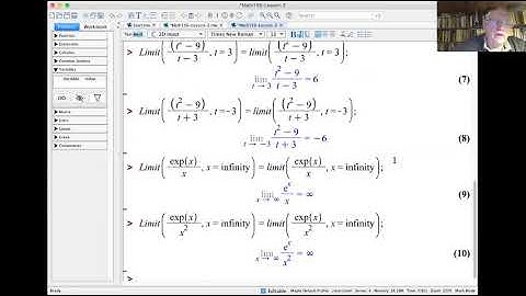 Calculus 2 - Maple lecture 3