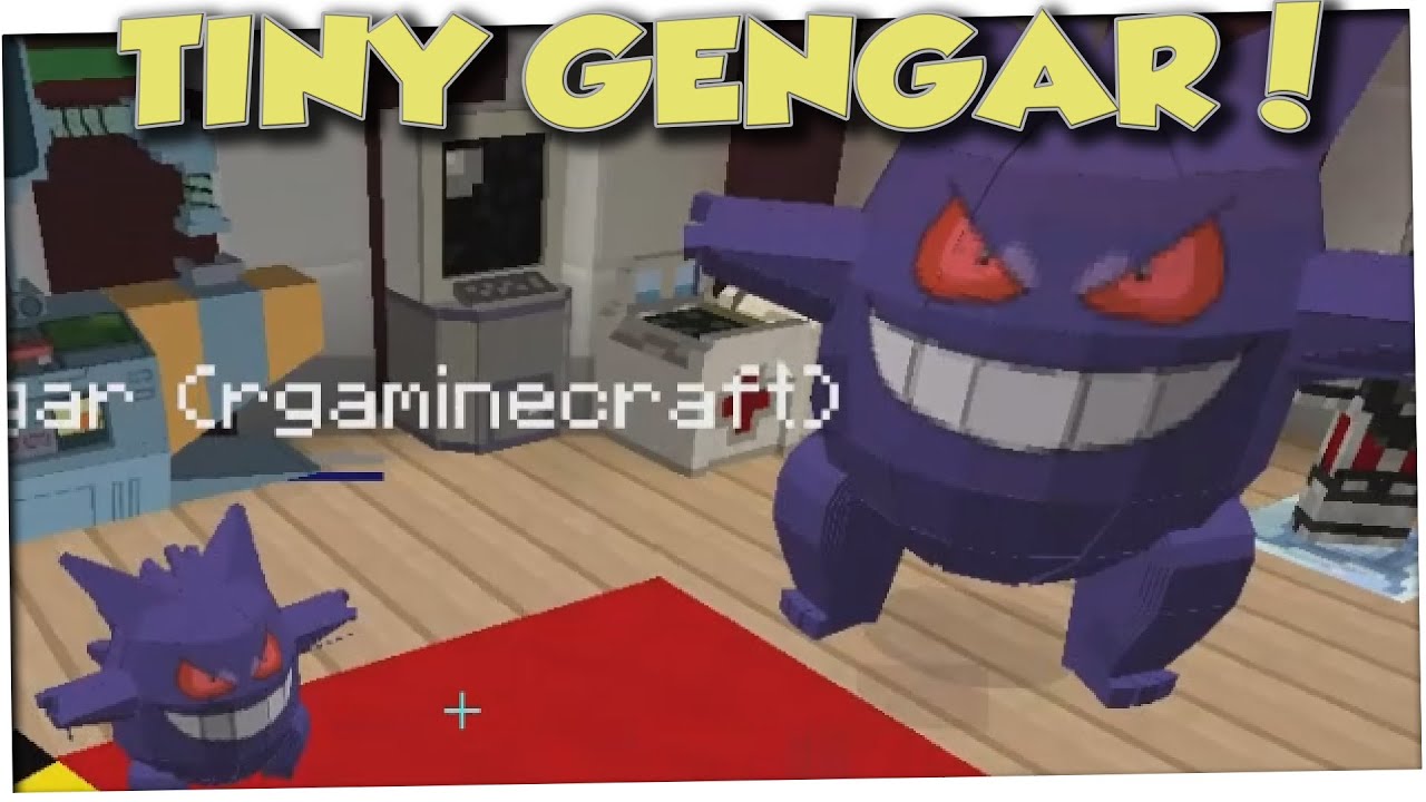 TINY GENGAR MY STARTING LINEUP | pixel.un-linked.com Pixelmon Server - YouTube