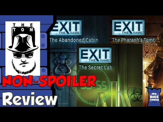 Game review: Exit the game: escape the abandoned cabin, pharaoh's tomb and  the secret lab - Deseret News