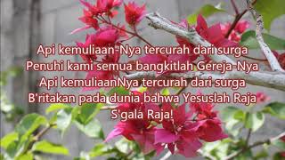 Lagu Rohani dan Lirik - Api KemuliaanNya