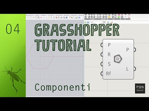 Grasshopper Tutorial #04 (ITA) - Components