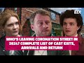 Whos leaving coronation street in 2024 complete list of cast exits arrivals and return