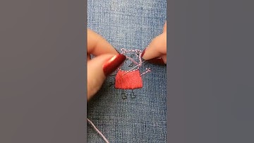 Learn to Fix Hole in Clothes Part 417 #shorts