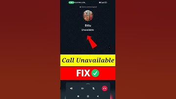 Whatsapp call Unavailable problem Fix 2025 #shorts #ytshorts #youtubeshorts