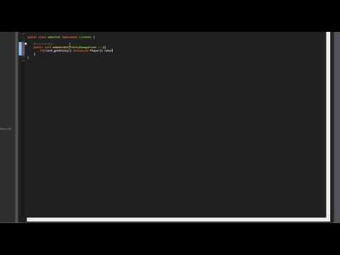 Java Bukkit EntityDamageEvents [Speed Code]