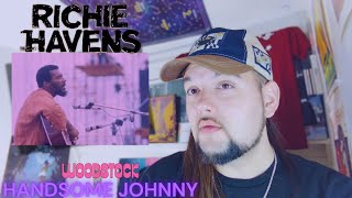 Drummer reacts to "Handsome Johnny" (Live at Woodstock) by Richie Havens