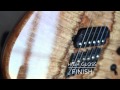 Ormsby Guitars HypeMachine Multiscale 2013 - Spalt Burl Maple 6 String