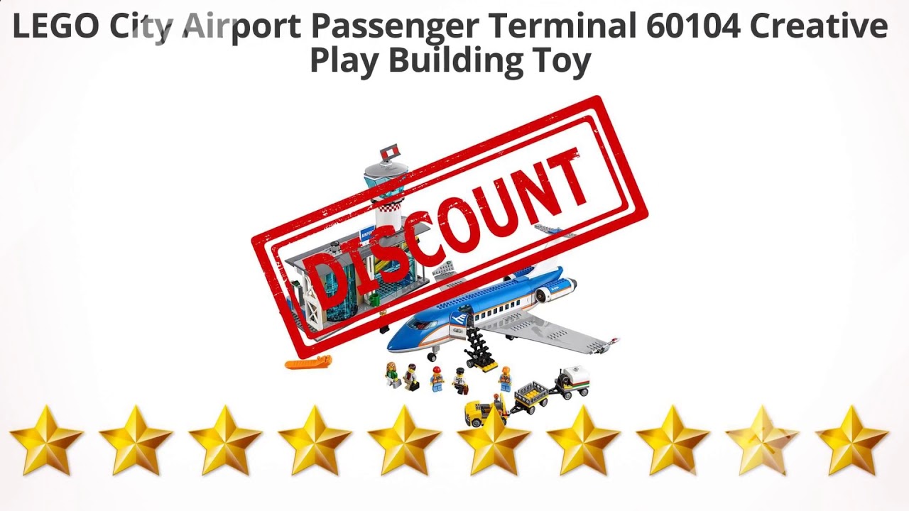 lego city airport passenger terminal 60104 creative play building toy