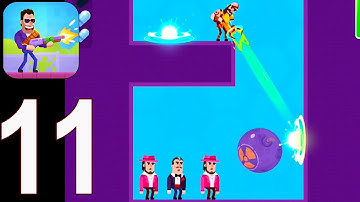 Hitmasters - Gameplay Walkthrough Part 11 - Portal Mode 21-31(iOS)