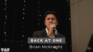 Back At One - Brian Mcknight Live Cover By Taf Entertainment 