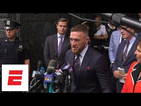 Conor McGregor pleads guilty to disorderly conduct violation after UFC 223 Media Day incident | ESPN