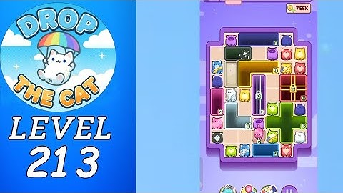 Drop The Cat Level 213 Walkthrough
