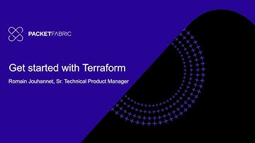 Get Started with Terraform | PacketFabric