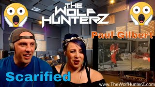 First Time Hearing Paul Gilbert - Scarified | THE WOLF HUNTERZ Reactions