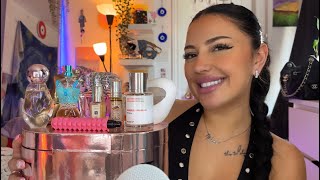 ASMR Perfume Collection 💖 (whispering, tapping, over explaining, fragrance tour) #asmr