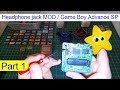 How i made 35 mm headphone jack mod on my game boy advance sp gba the way it should be modded