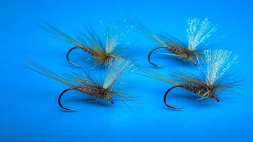 Tying a Pheasant Tail  Dry Fly with Davie McPhail