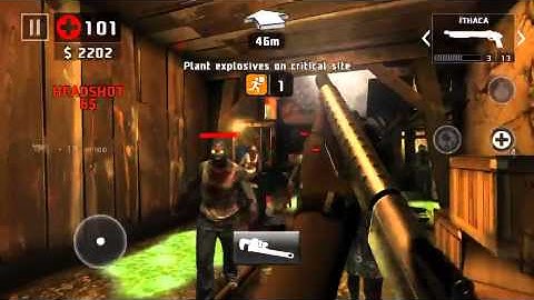 Dead trigger 2 iphone 6 plus gameplay #deadtrigger2 #iphone6plus #gameplay