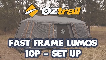 OZtrail Fast Frame Lumos 10P - Set Up
