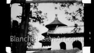 1920's film of China: Approaching Beijing's Temple of Heaven