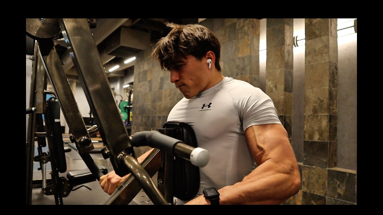 Chest and Back with the goat Tommy Brown