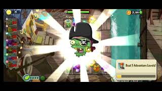 Plants vs Zombies 2 stage 2 level 22-23