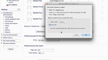 Moodle - Analysis of SCORM activity report