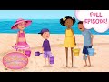 Sand Palace | Pinkalicious & Peterrific Full Episode!