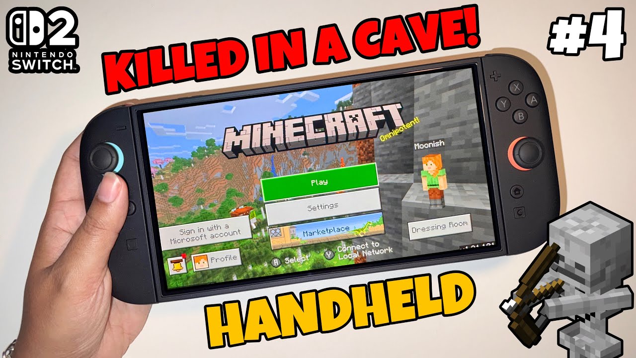 Minecraft on Nintendo Switch 2 Gameplay #4 - YouTube