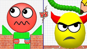 🎥🎰/ Hide Ball (help me, save the doge) 🆚 Draw to smash Gameplay new level part 06