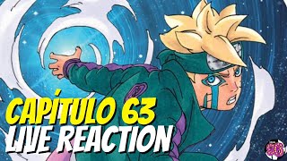 BORUTO VS CODE ANÁLISE + COMENTÁRIOS Mangá 63 Boruto | Live Reaction