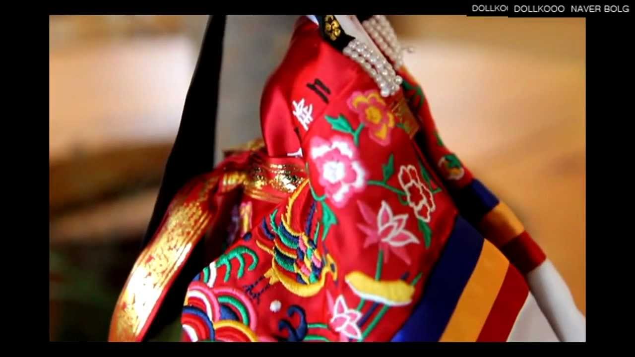 Korea Doll Brand _Dollskorea Youn JI 활옷 (闊衣) PW YouTube