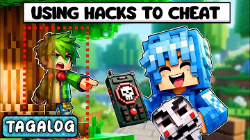 Using HACKS TO CHEAT In Minecraft?!?