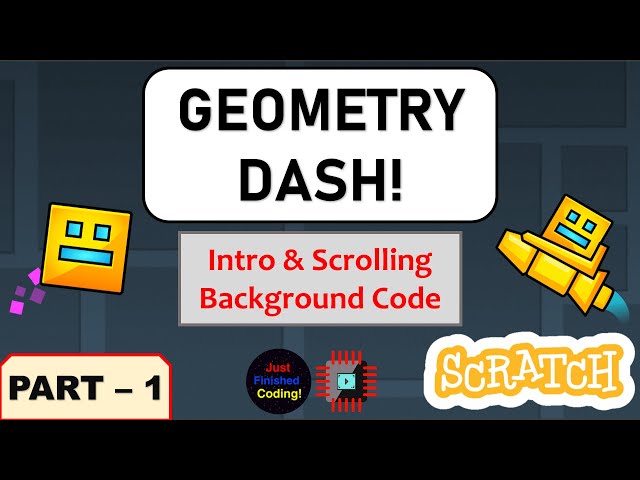 Scratch Geometry Dash tutorial! [Part 1] 