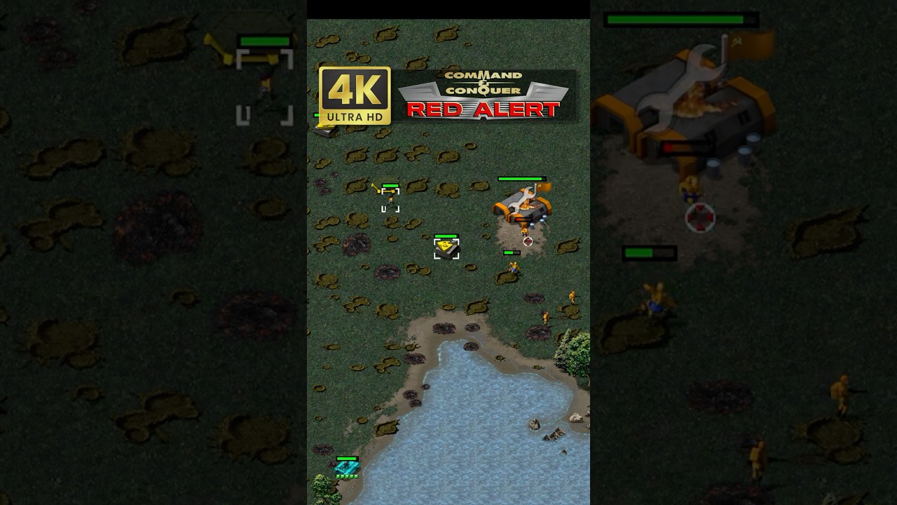 "Cha-ching" - Spain vs Russia in Open Warfare / C&C: Red Alert 4k 60 FPS