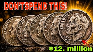 Most valuable dirty error roosevelt dime found in circulation 😱 worth thousands