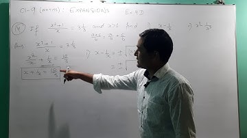 15)Class 9 ICSE MATHEMATICS chapter 4 Expansions excercise 4D