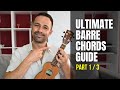 How to play barre chords! (step up your ukulele game) - Episode 1/3