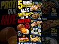 ¿ALIMENTOS QUÉ APORTAN MÁS PROTEÍNAS QUE EL HUEVO? #nutricion