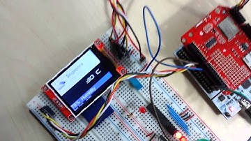 Nucleo STM32F401RE with CC3000 and ILI9341 LCD