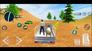 Farm Animal Transport Game 🚜🐄 | Tractor & Truck Animal Transport Gameplay screenshot 1